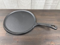 Commercial 9" Round Cast Iron Skillet, New