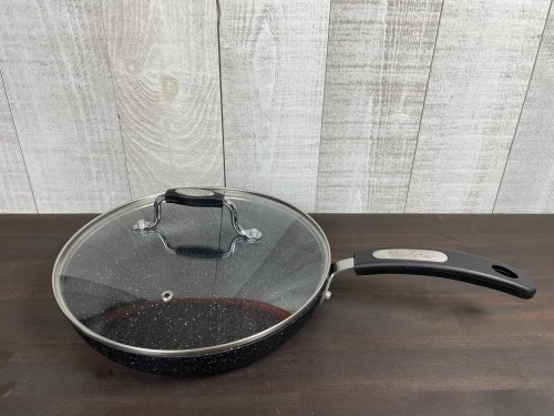 Starfrit Rock Residential 10" Fry Pan with Cover, New - Lot of 2 Pieces