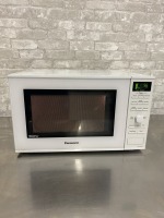 White Panasonic Microwave