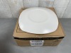 Dudson Evo Pearl 10-3/8" Square Chef's Plates - Lot of 12 - 2