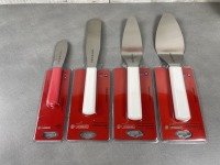 Mundial Servers, Icing Spatula and Sandwich Spreader - Lot of 4 Pieces