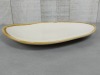 11.5" x 8" Terrastone White Porcelain Oval Platter, Arcoroc FJ546 - Lot of 12 - 2