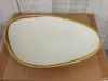 11.5" x 8" Terrastone White Porcelain Oval Platter, Arcoroc FJ546 - Lot of 12 - 2