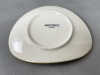 6.5" Terrastone White Porcelain Oval Plate, Arcoroc FJ550 - Lot of 36 - 2