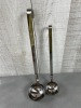 4oz and 2oz Long Handle Stainless Ladels - Lot of 2 - 3