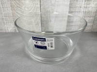 7.75" Unisson 74oz Stackable Glass Bowls, Arcoroc L4863 - Lot of 6