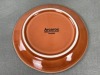 Canyon Ridge 6 3/8" Orange Porcelain Plate, Arcoroc FJ626 - Lot of 36 - 3