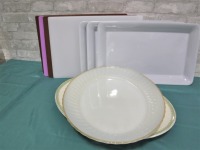 Misc Cutting Boards and Trays - Lot of 9 Pieces