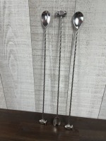 Arcoroc 15" Bar Spoons - Lot of 3