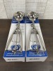 2.75oz Stainless Portion Scoops - Lot of 2 - 2