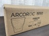 Arcoroc 5oz Urbane Rocks Glasses - Lot of 12 - 3