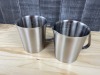 1000ml Heavy Stainless Graduated Measures - Lot of 2 - 2