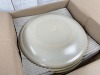 Dudson Evo Sand 11-5/8" Coupe Plates - Lot of 12 - 3