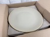 Dudson Evo Sand 11-5/8" Coupe Plates - Lot of 12 - 4
