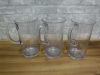 Acrylic Water Pitchers - Lot of 3