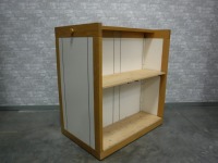 Wooden Merchandise Display, Adjustable Shelves