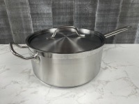 7.5qt Heavy Stainless Induction-Ready Sauce Pan