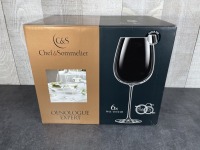 24.5oz Oenologue Expert Wine Glasses - Lot of 12 (2 Boxes)