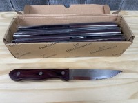 10" Steak Knives, Chef & Sommelier FJ606, New - Lot of 12