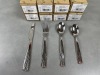 Arcoroc Lakeview Dinner Knives/Forks, Dessert/Tea Spoons - Lot of 96 Pieces - 4