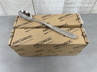 Arcoroc Lakeview Heavyweight Iced Tea Spoons - Lot of 48