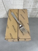 Arcoroc Lakeview Heavyweight Salad Forks - Lot of 48