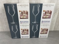 270ml/9oz Mineral Wine Glasses - Lot of 24