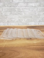 Lot of 1/9 Cambro Clear Plastic Lids (8 Pieces)