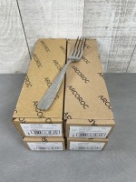 Arcoroc Lakeview Cocktail Salad Forks - Lot of 48 Pieces